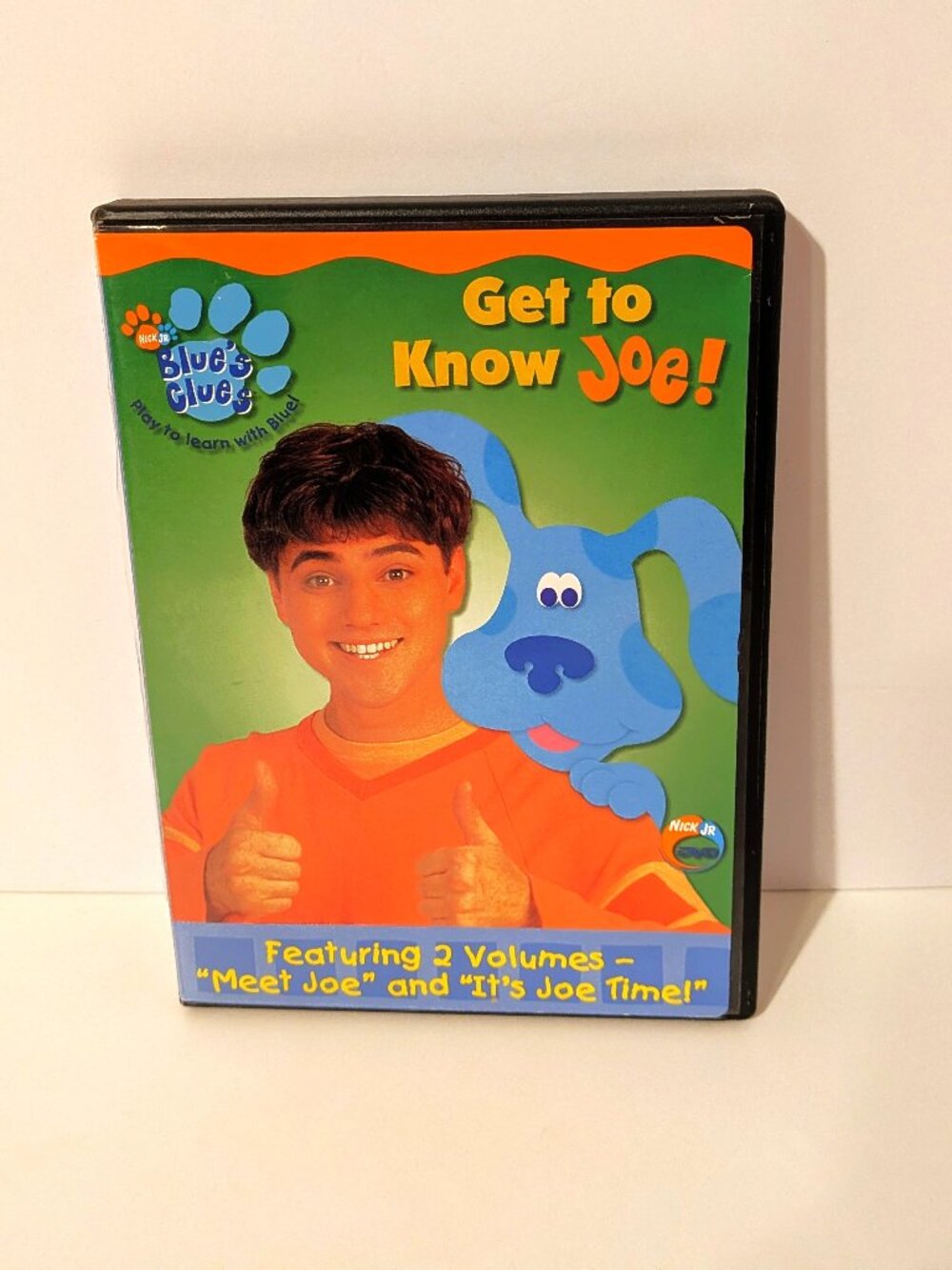 Blues Clues Get To Know Joe DVD Movie Meet Joe It's Joe Time Nick Jr. TESTED!